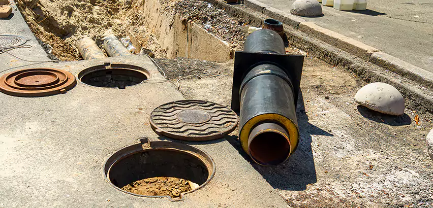 Lateral Sewer Line Replacement in Westerville