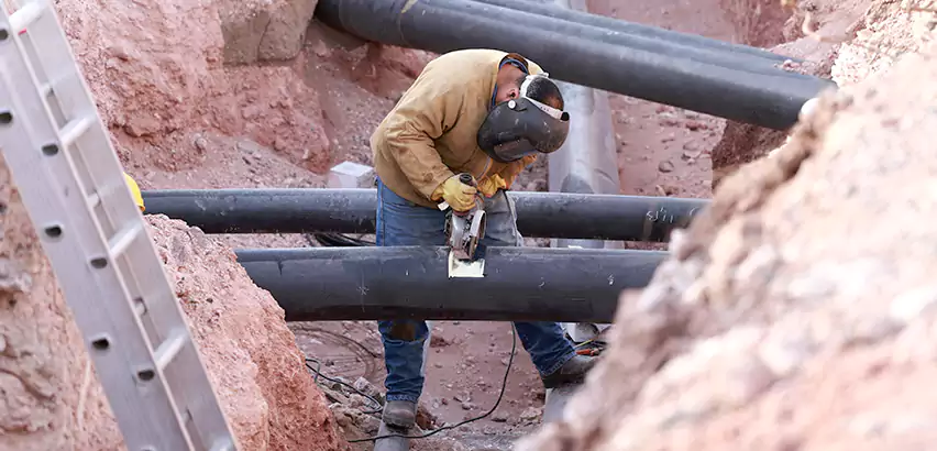 Cast Iron Sewer Pipe Replacement in Westerville